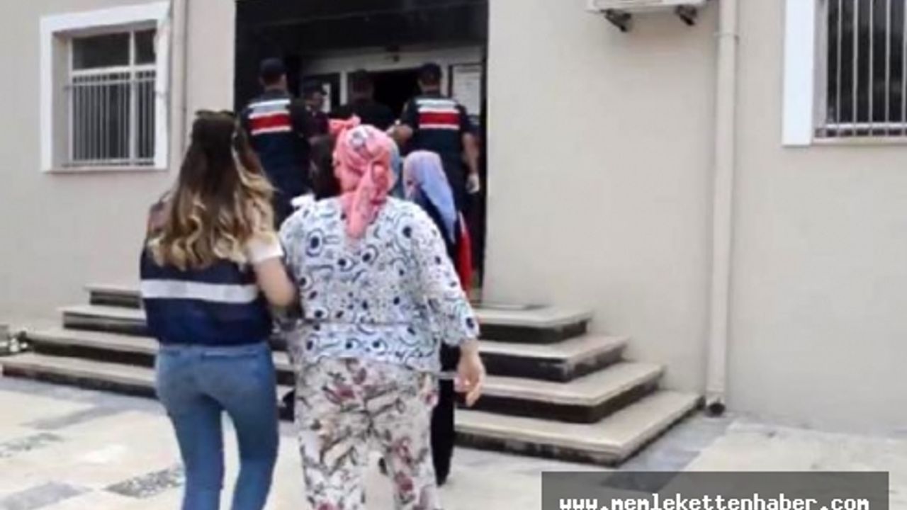Mersin'de fuhuş operasyonunda yakalanan 4 şüpheli tutuklandı