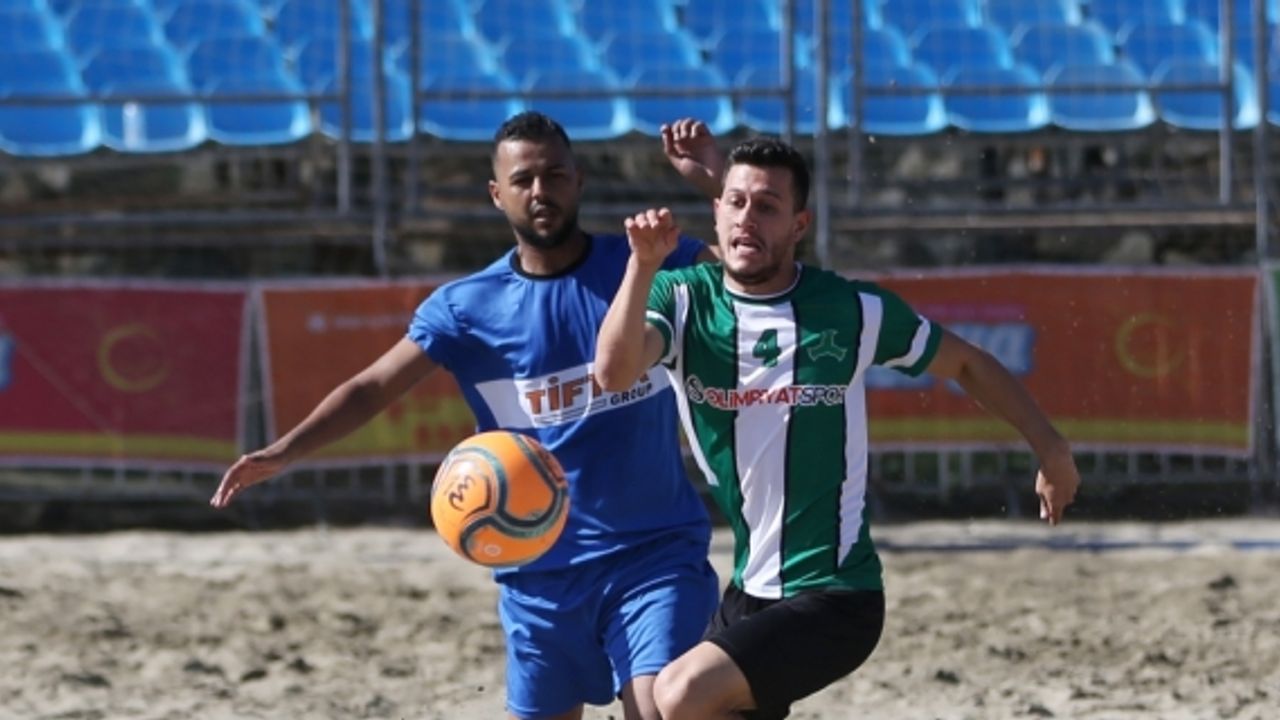 TFF Plaj Futbol Ligi Süper Finalleri, Alanya'da başladı