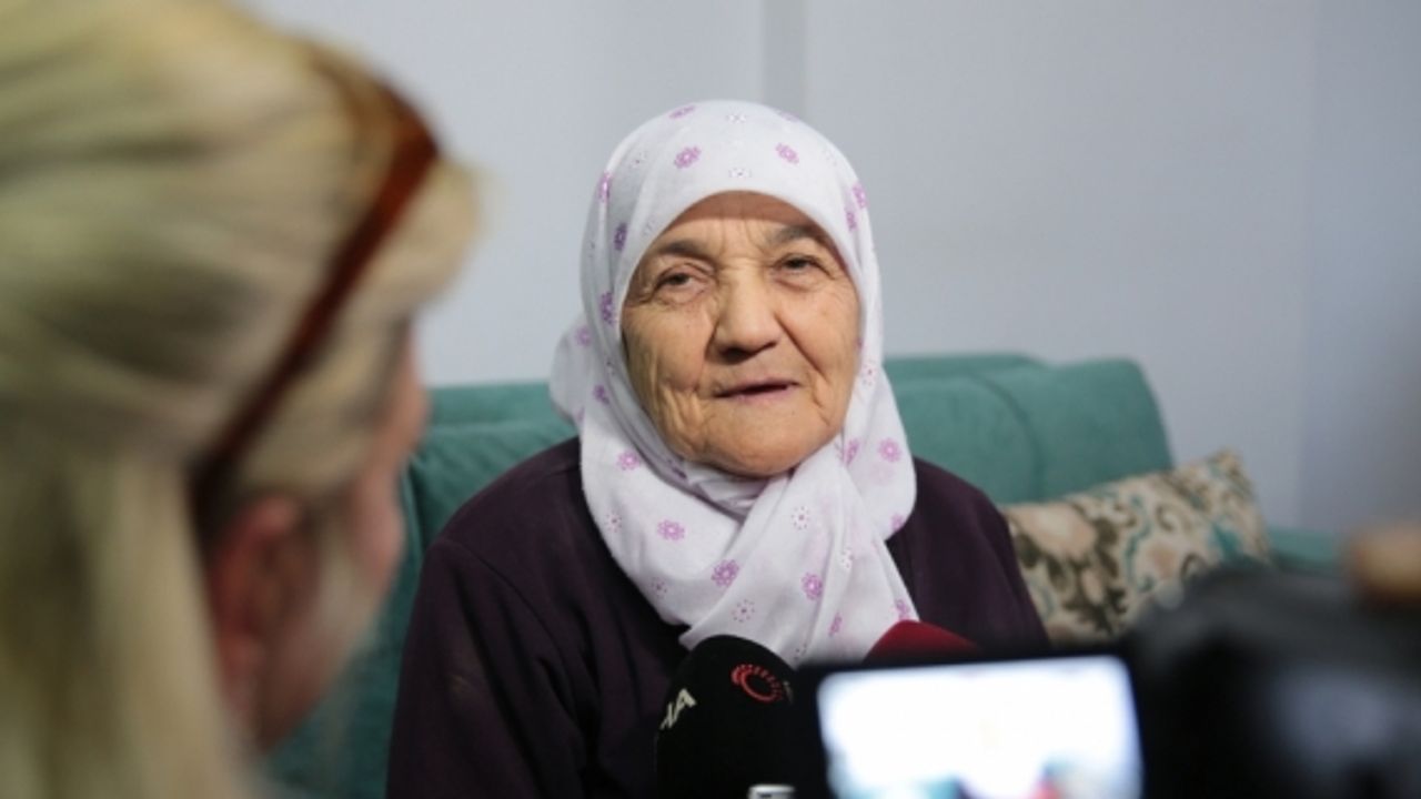 Antalya'da Cumhurbaşkanı Erdoğan'ı ağırlayan sel mağduru Zülfiye Ceylan: