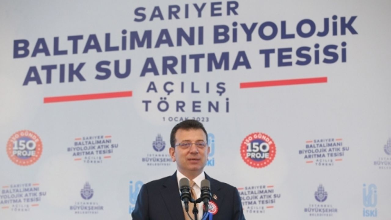 İSKİ Baltalimanı Biyolojik Atık Su Arıtma Tesisi törenle açıldı