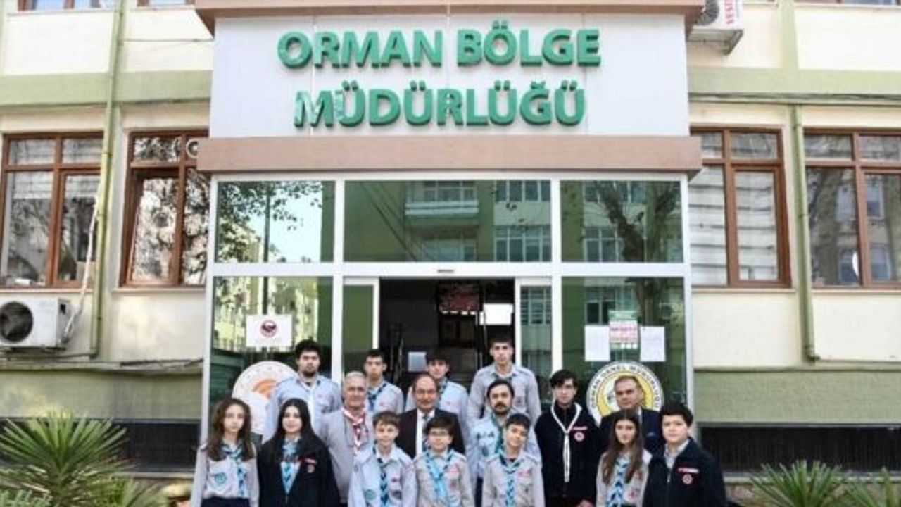 Ankara Alfa Gençlik ve Spor Kulübü izcileri Mersin'de kamp yaptı