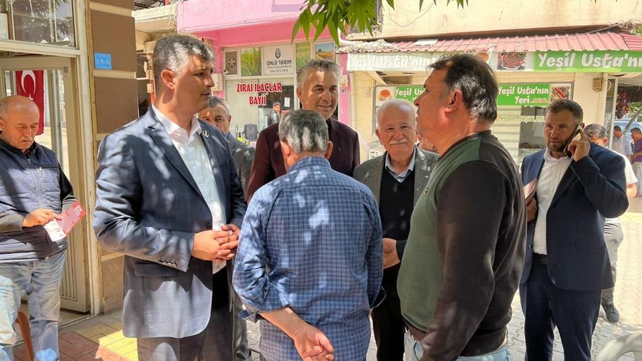 Şehrin evladı Aydoğar meydanlarda konuşuyor