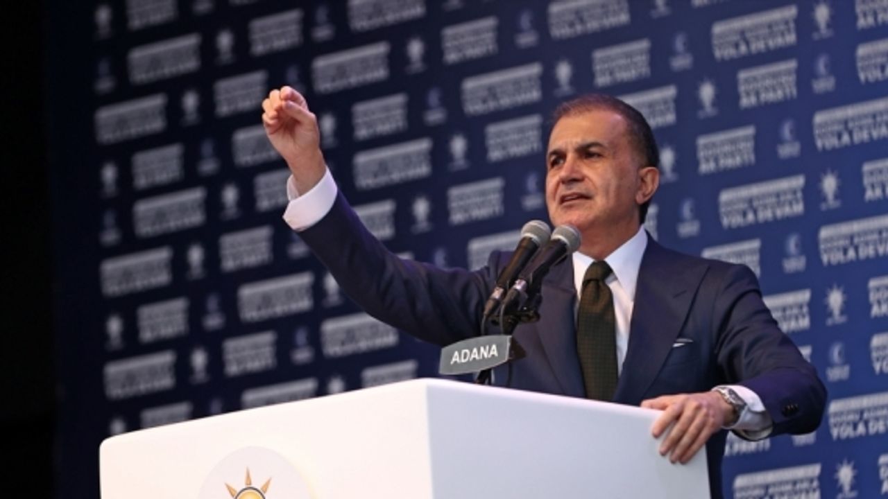 AK Parti Sözcüsü Ömer Çelik, partisinin Adana mitinginde konuştu:
