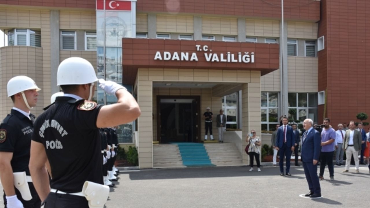 Adana Valisi Yavuz Selim Köşger, görevine başladı