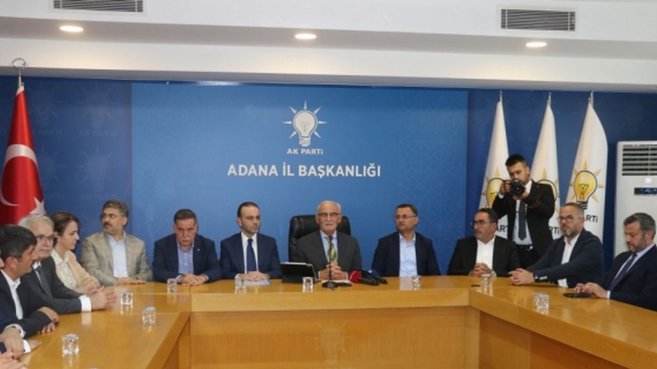 AK Parti Yerel Yönetimler Başkanı Yılmaz, Adana'da konuştu: