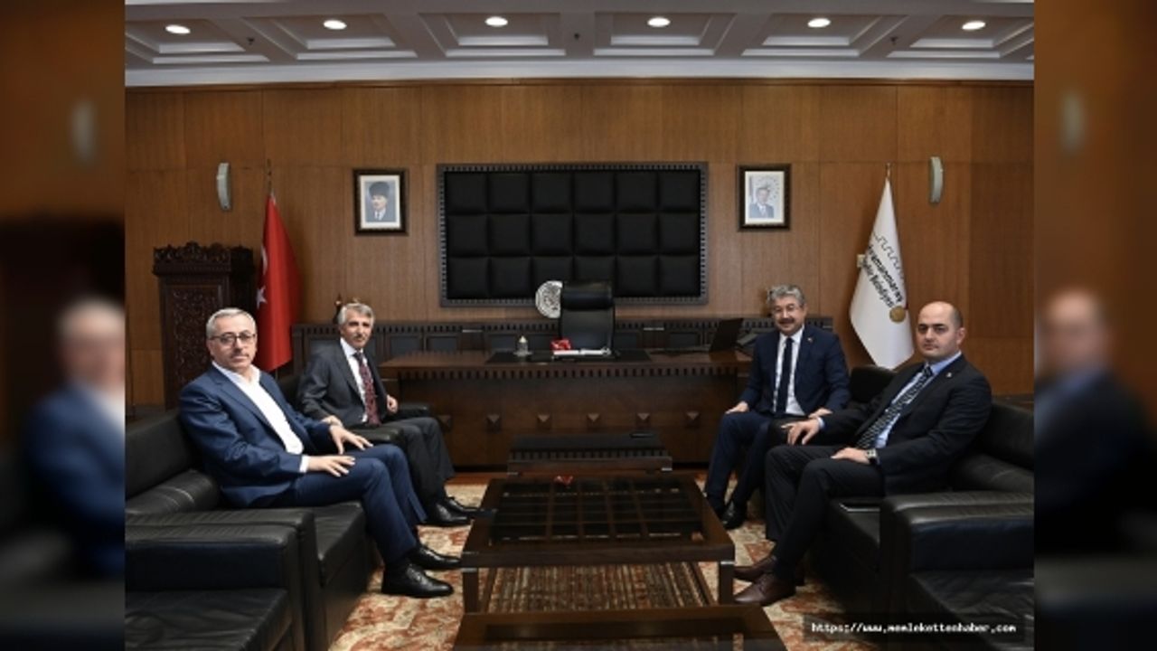 Başkan Güngör, Osmaniye Valisi Yılmaz’ı Ağırladı