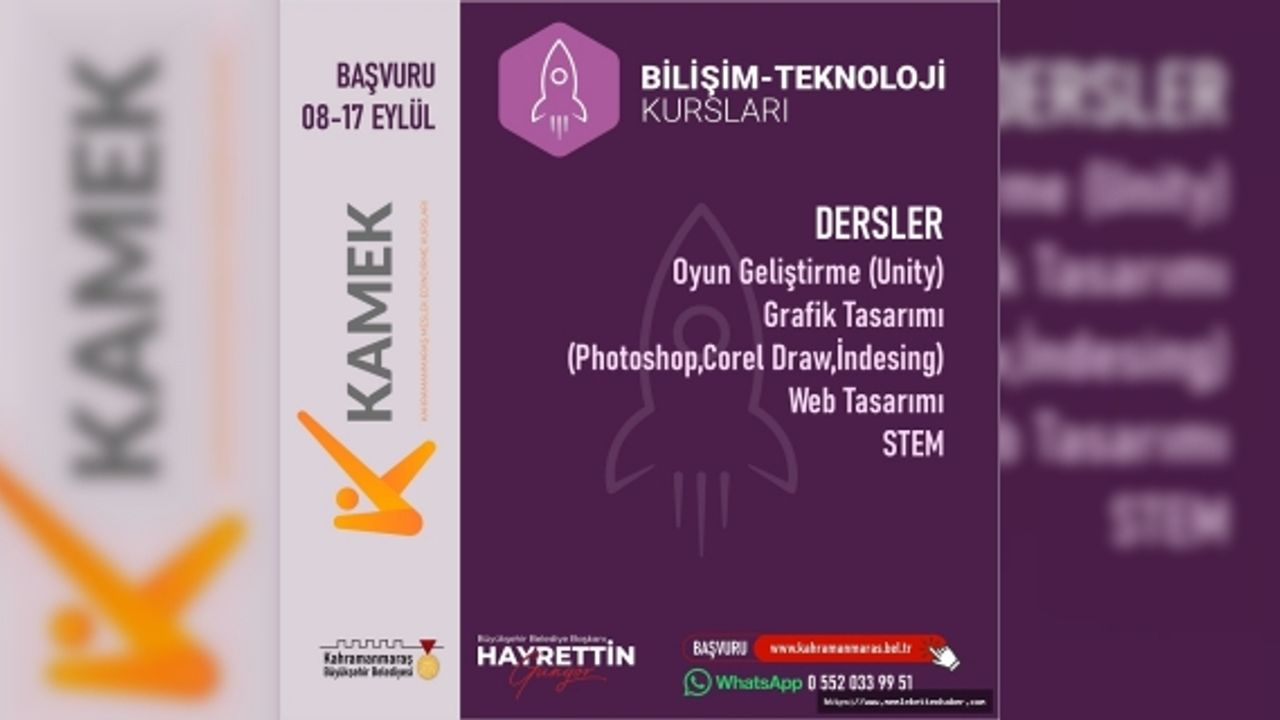 KAMEK Yeni Döneminde Kursiyerlerle Buluşuyor!