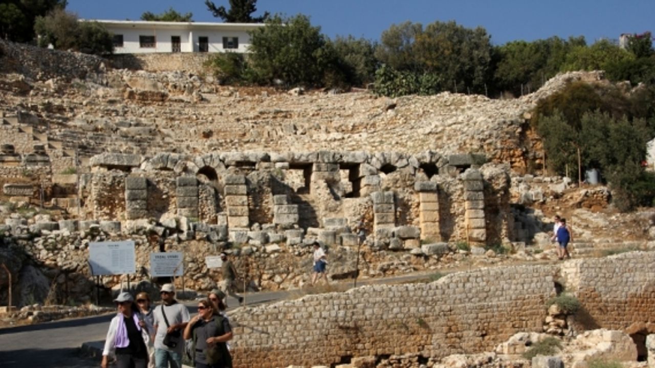 Mersin'de Elaiussa Sebaste Antik Kenti'ndeki nekropol ziyarete açılacak