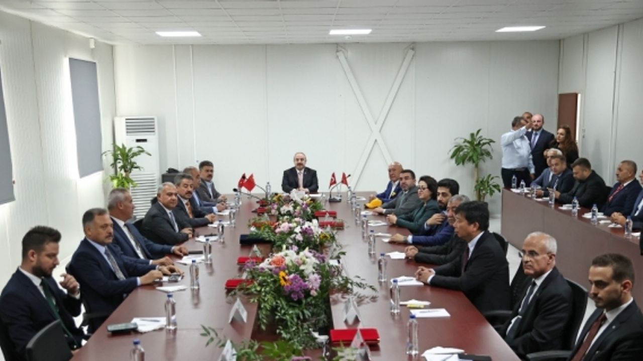 TBMM Sanayi Komisyonu, Hunutlu Termik Santrali'nde inceleme yaptı