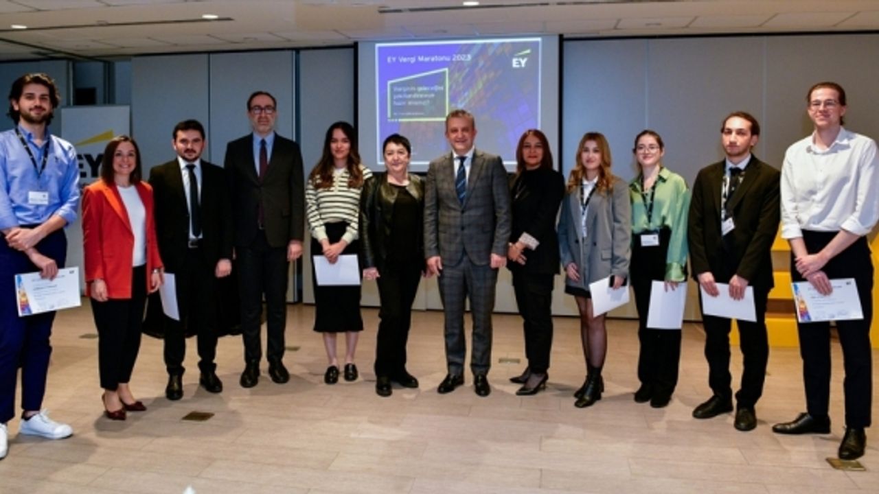 EY Türkiye Vergi Maratonu Yarışması'nın kazananları belli oldu