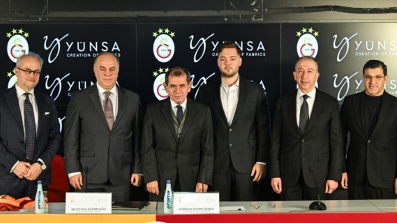 Galatasaray, Yünsa ile sponsorluk sözleşmesi imzaladı