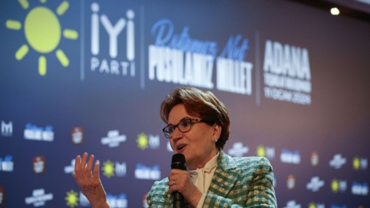 İYİ Parti Genel Başkanı Akşener, Adana'da aday tanıtım toplantısında konuştu: