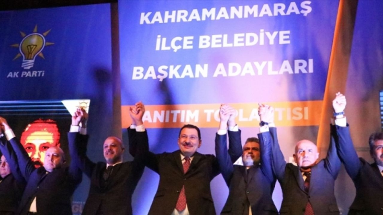 AK Parti'nin Kahramanmaraş'taki ilçe belediye başkan adayları açıklandı