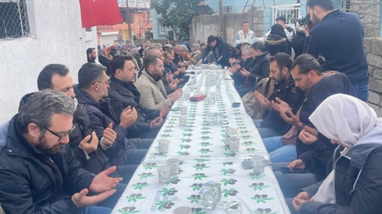 Depremde hayatını kaybeden AA muhabiri Burak Milli ve ailesi için mevlit okutuldu