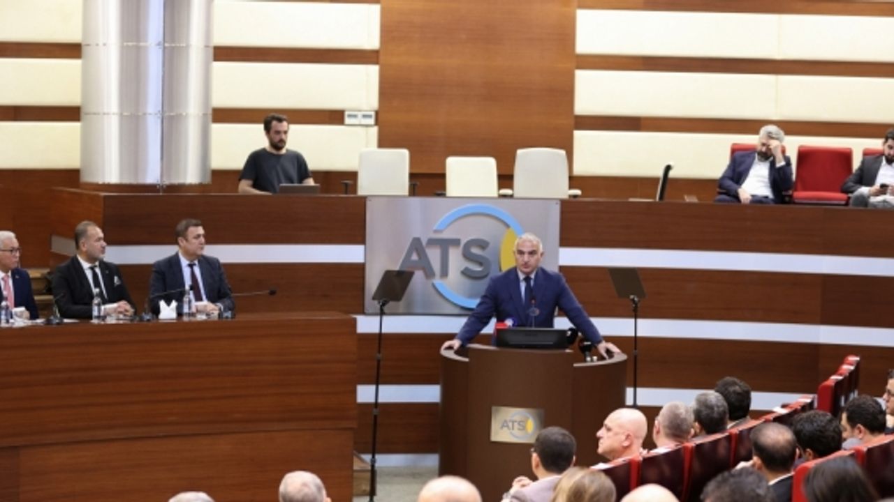 Kültür ve Turizm Bakanı Ersoy Antalya'da meclis toplantısında konuştu: