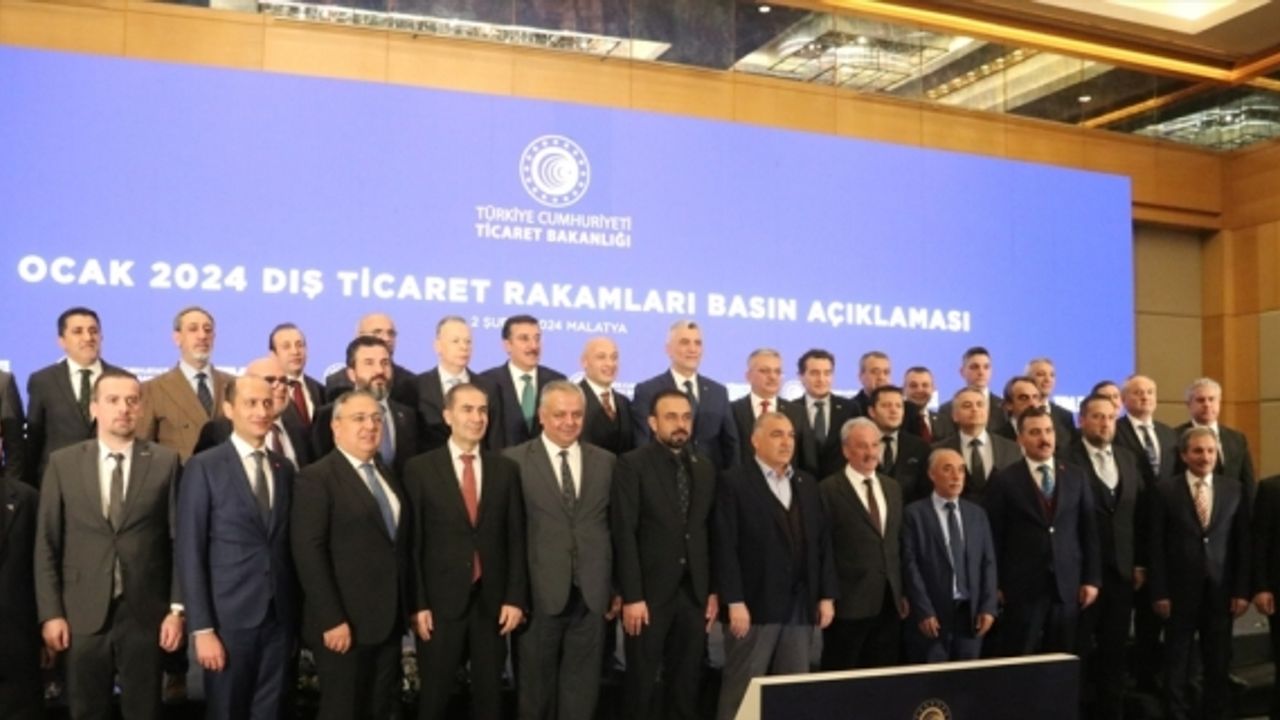 Ticaret Bakanı Ömer Bolat, ocak ayı dış ticaret rakamlarını açıkladı: (2)