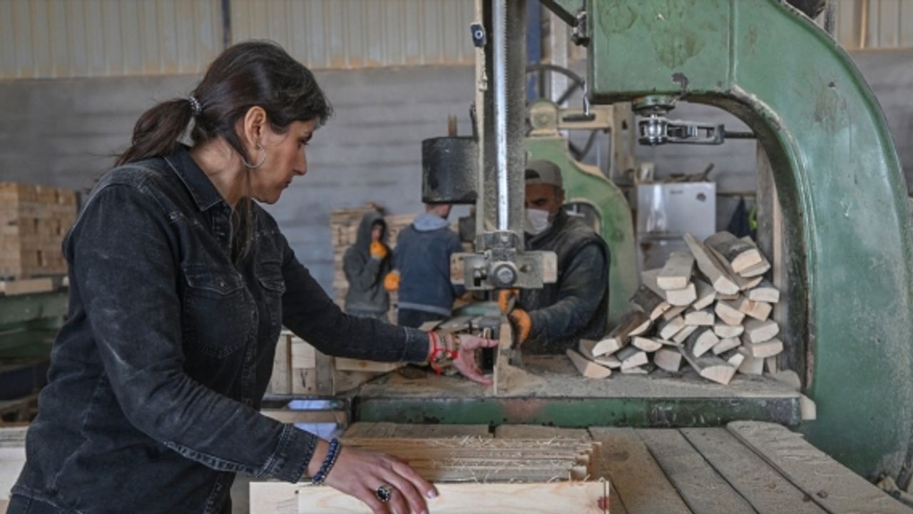 Kereste ve metal mobilya üretiminin başına geçen Hataylı kadınlar, ihracatın yolunu tutuyor