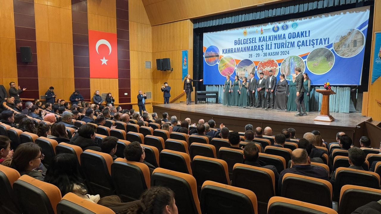 Kahramanmaraş'ta bölgesel kalkınma odaklı turizm çalıştayı düzenlendi