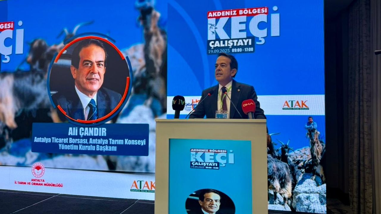 Akademisyenler ve üreticiler 'Akdeniz Bölgesi Keçi Çalıştayı'nda bir araya geldi