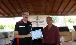 Adana'da 38 besiciye güneş paneli dağıtıldı