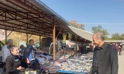Arguvan Belediye Başkan Kızıldaş pazar esnafını ziyaret etti