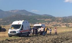 Burdur'da tarlasını sürerken traktörden düşen çiftçi yaralandı