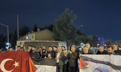 İsrail'in abluka altındaki Gazze'ye saldırıları Burdur'da protesto edildi