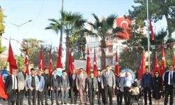 Büyük Önder Atatürk, Mersin'in ilçelerinde anıldı
