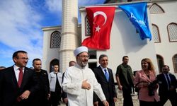 Diyanet İşleri Başkanı Erbaş, Kur'an kursu ve lojman inşaatı temel atma törenine katıldı: