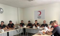 Kızılay'dan ANDA arama kurtarma ekibine ilk yardım eğitimi