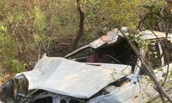 Alanya'da uçuruma devrilen otomobildeki 1 kişi yaşamını yitirdi