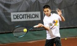 Genç tenisçi Ahmet Fatih Can'ın hedefi Avrupa Şampiyonası'nda raket sallamak
