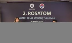 IM Ediz Gürel, 2. Rosatom Mersin Bölge Satranç Turnuvası'nın özel konuğu oldu