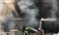 Mersin'de inşaat halindeki binada çıkan yangın söndürüldü