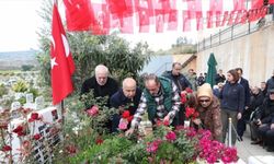 Şehit Emniyet Müdürü Altuğ Verdi, Mersin'deki kabri başında anıldı