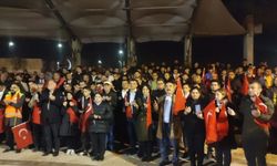 Adana'da şehitler için "Bayrak Yürüyüşü" düzenlendi