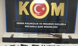 Adana'da silah kaçakçılığı operasyonunda yakalanan 2 şüpheliden 1'i tutuklandı