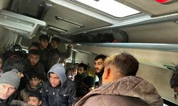 Hatay'da yurda yasa dışı yollarla giren 53 Suriye uyruklu yakalandı