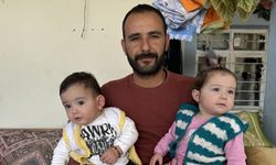 6 ŞUBAT DEPREMLERİNİN BİRİNCİ YILI - Yeni doğum yapan eşini depremde kaybeden baba, ikizlerine hem anne hem baba oldu