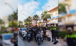 Antalya'da motosiklet sürücülerine kask kullanımının önemi anlatıldı