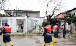 Antalya'da selden etkilenen bölgelerde temizlik başlatıldı