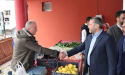 Cumhur İttifakı'nın Büyükşehir Belediye Başkan adayı Kocaispir'den Saimbeyli'ye ziyaret