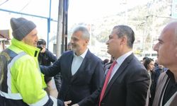 Cumhur İttifakı'nın Hatay Büyükşehir Belediye Başkan adayı Öntürk'ten, Belen'e ziyaret