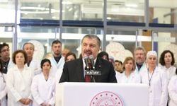 Sağlık Bakanı Koca, Hatay'da 2 hastanenin açılışında konuştu: