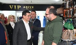 Tütüncü, Muratpaşa'da esnafı ziyaret etti