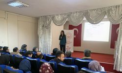 Aladağ'da "Okul ve Aile" konulu seminer verildi