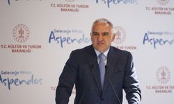 Bakan Ersoy, Aspendos Geleceğe Miras Tanıtım Toplantısı'nda konuştu: