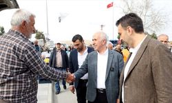 Cumhur İttifakı'nın Akdeniz Belediye Başkan adayı Gültak, esnafla buluştu