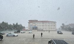 Isparta ve Burdur'da kar yağışı başladı