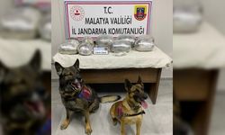 Malatya'da trende 18 kilogram uyuşturucu ele geçirildi